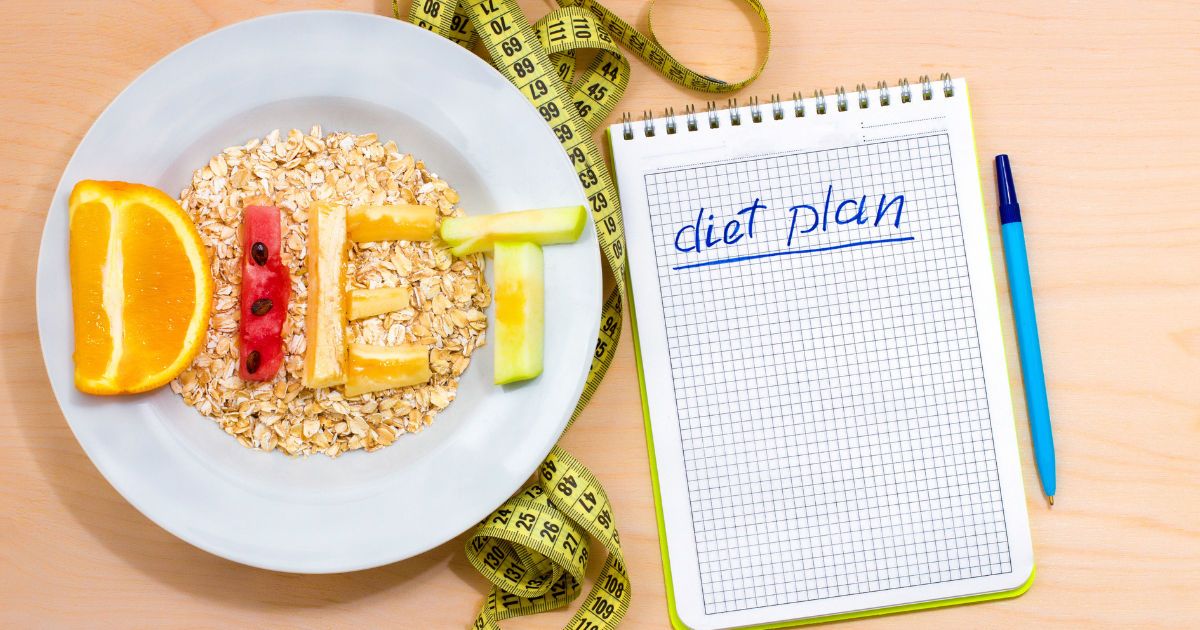 image of an diet plan